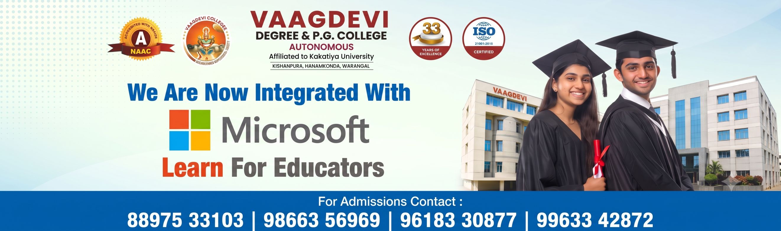 Vaagdevi Achievement Background