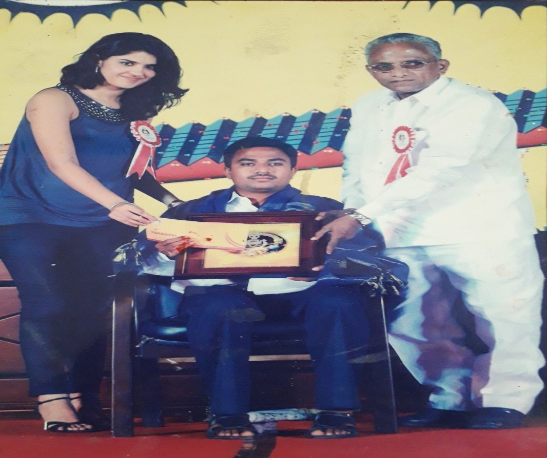 Dr. K. Balaraju Best Class In-charge Award 2011